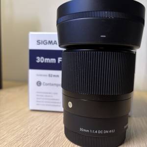 Sigma 30mm 1.4