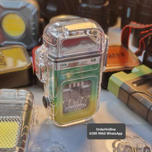 電弧打火機/隨身LED燈. Electric Arc Cigarette Lighter & LED Light, 2-in-1. Rec...