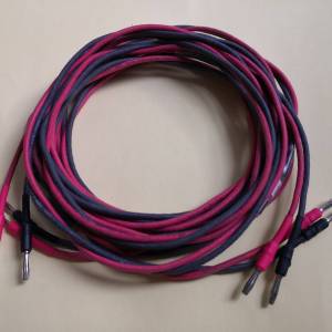 西電紅黑經典喇叭線3m