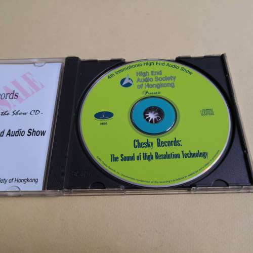 Chesky CD 第四屆高級音响展紀念 CD 非賣品