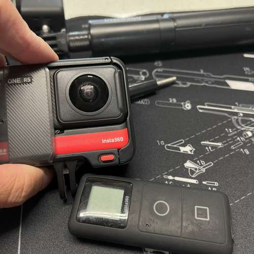 Insta 360 ONE RS 一寸Leica鏡頭 +全景鏡頭 全能套装