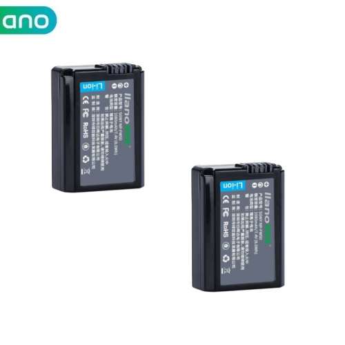 LLANO SONY NP-FW50 Rechargeable Lithium-ion Battery With Three-Bay Charger