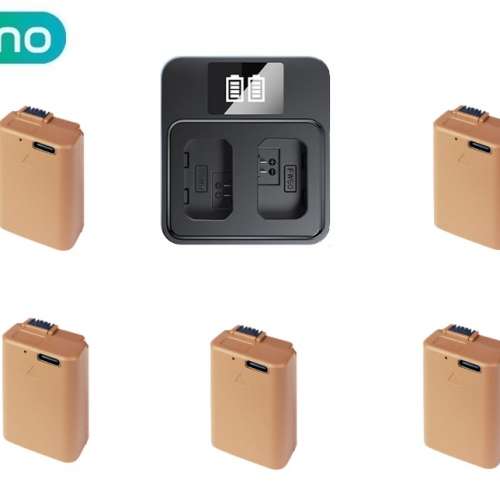 LLANO SONY NP-FW50 USB-C Charging Lithium-Ion Battery With Dual USB-C Charger