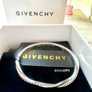 Givenchy仿鑽扭紋款手鈪