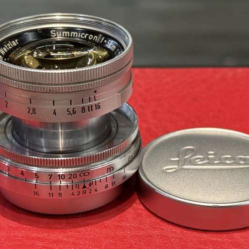 Leica Summicron 50mm f2 ltm radioactive lens