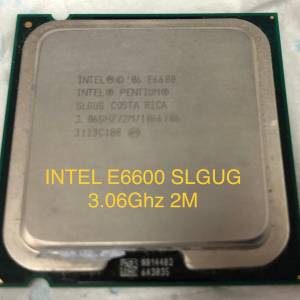INTEL CPU DUAL E6600