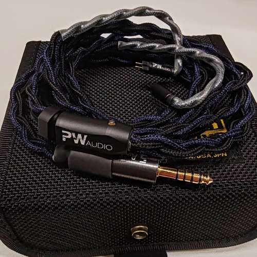 PW audio Orpheus 旗艦耳機升級線 2Pin 4.4(非屏蔽)