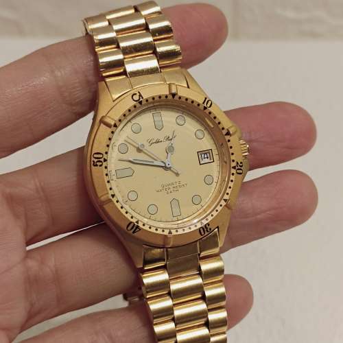⌚ Vintage golden pearl 38mm,未經使用,運作一切正常,