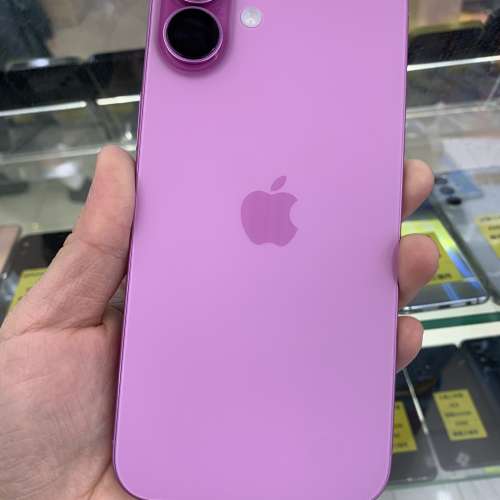 5G港版iPhone 16 plus 256G pink接近全新Apple 保養至9/2025