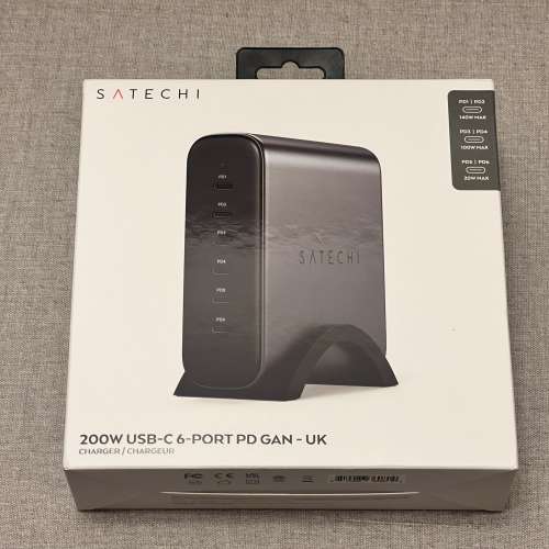 Satechi 200W GaN Charger 氮化鎵 充電器