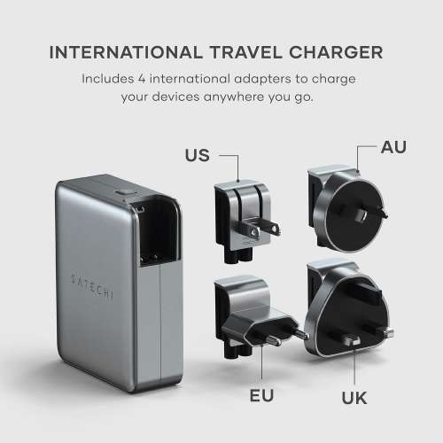 Satechi 145W GaN Trave Charger 氮化鎵 旅行充電器