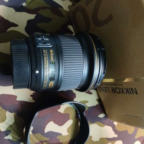 Nikon afs 20mm 1.8F