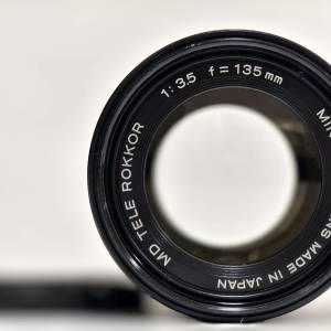 Minolta MD Tele Rokkor 135mm/f3.5