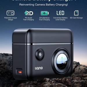 LLANO SONY NP-FZ100 Fully Decoded Lithium-Ion Battery Pack With 18W Charger