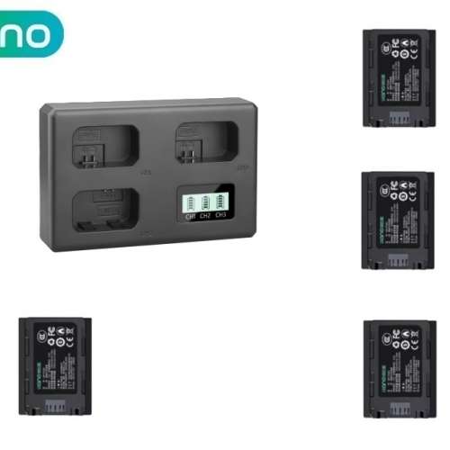 LLANO SONY NP-FZ100 Rechargeable Lithium-ion Battery With Three-Bay Charger