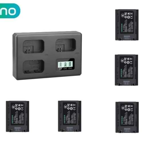 LLANO SONY NP-FZ100 Rechargeable Lithium-ion Battery With Three-Bay Charger