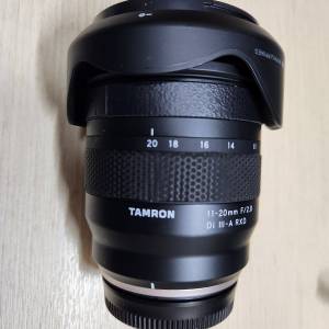 Tamron 11-20mm X mount行貨長保