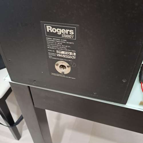ROGERS Studio 1 監聽大書架型喇叭