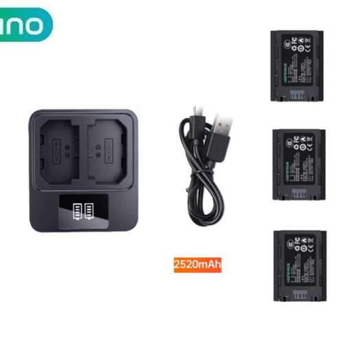 LLANO SONY NP-FZ100 Lithium-Ion Battery Pack With LCD Display Dual USB-C Charger