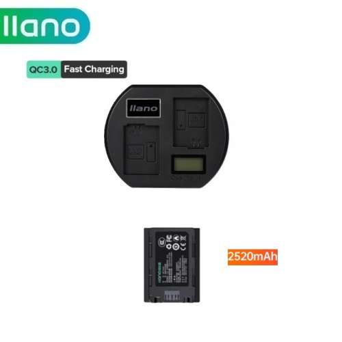LLANO SONY NP-FZ100 Lithium-Ion Battery Pack With LCD Display Dual USB-C QC3.0