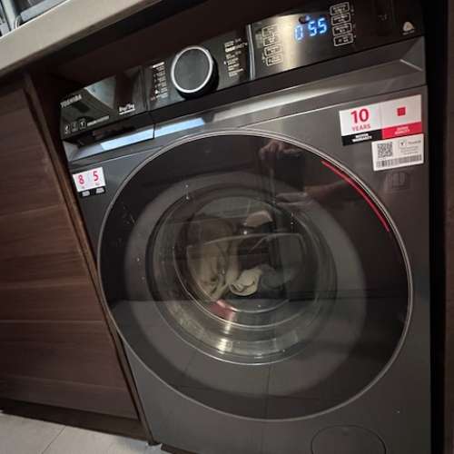 Toshiba *有保養* 8公斤洗衣/5公斤乾衣機 1400轉 (保養至10/8/2025) 470MM超薄身前...
