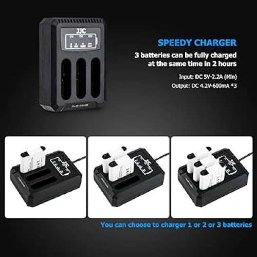 JJC Ricoh DB-110 / Olympus LI-90B / LI-92B  Info-Lithium-Ion Battery Pack