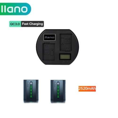 LLANO SONY NP-FZ100 Lithium-Ion Battery Pack With LCD Display Dual Charger