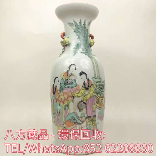 【八方藏品】高價回收瓷器，錢江花瓶，花瓶花樽，碗，杯，盤，插屏，瓷板畫，鼻煙壺...