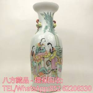 【八方藏品】高價回收瓷器，錢江花瓶，花瓶花樽，碗，杯，盤，插屏，瓷板畫，鼻煙壺...