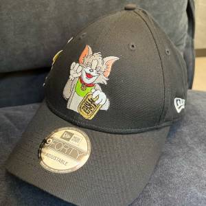 New Era Tom & Jerry 9FORTY cap 黑色鴨嘴帽