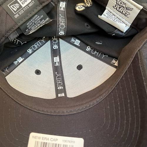 New Era Tom & Jerry 9FORTY cap 黑色鴨嘴帽