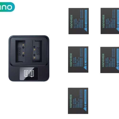 LLANO FujiFilm NP-126S / NP-W126 Lithium-Ion Battery Pack With LCD Charger