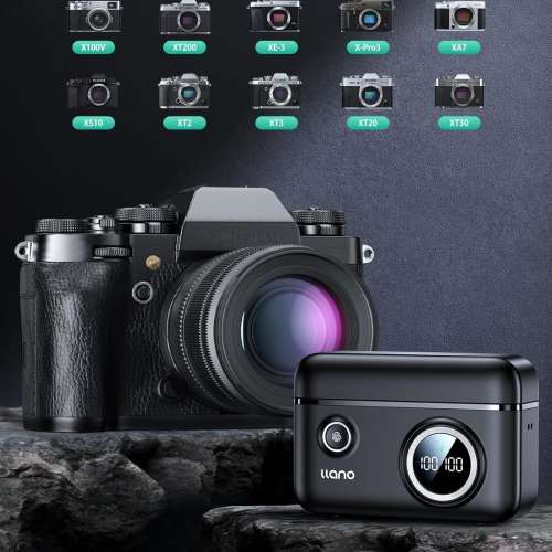 LLANO FujiFilm NP-126S / NP-W126 With 18W Fast Dual Camera Battery Charger