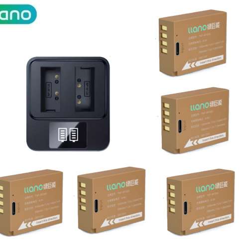 LLANO FujiFilm NP-126S / NP-W126 USB-C Rechargeable Lithium-ion Battery