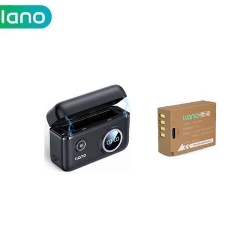 LLANO FujiFilm NP-126S / NP-W126 USB-C 代用鋰電池連雙充快充電機 (1050mAh)
