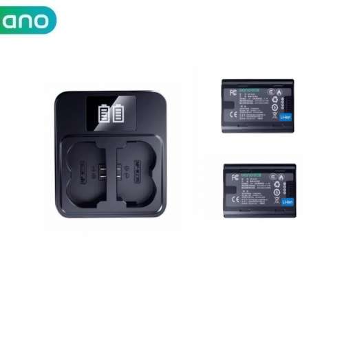 LLANO FujiFilm NP-W235 Rechargeable Lithium-ion Battery 代用鋰電池連顯電量雙充...