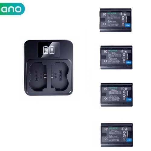 LLANO FujiFilm NP-W235 Rechargeable Lithium-ion Battery 代用鋰電池連顯電量雙充...