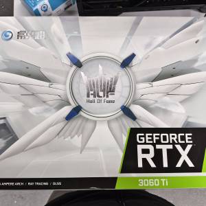 影馳 名人堂 RTX 3060TI GDDR6X HOF PRO 8GB