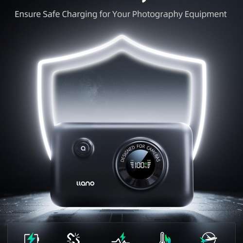 LLANO FujiFilm NP-W235 Fully Decoded Lithium-Ion Battery With 18W Fast Charger