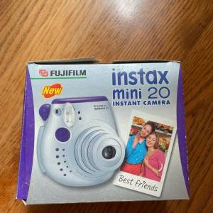 全新有盒 Fujifilm instax mini 20 instant camera 拍立得 即影即有相機