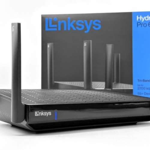 Linksys Hydra Pro 6E MR7500 Tri-Band AXE6600 Mesh WiFi 6E 路由器