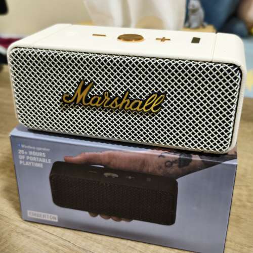 白色 無線藍牙喇叭 藍牙音箱