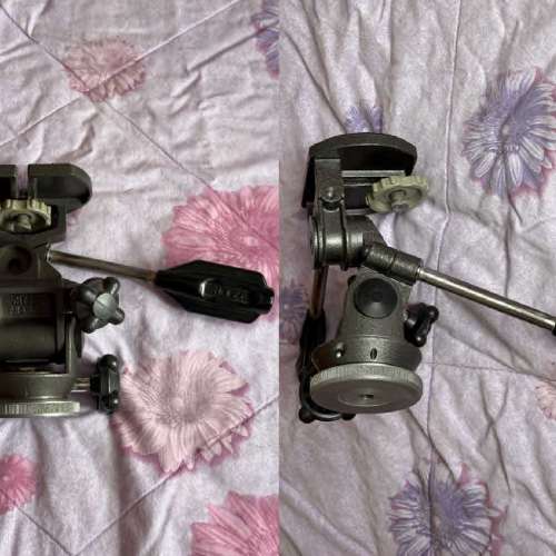 90%New 法國Gitzo R3 + three way tripod head三腳架頭
