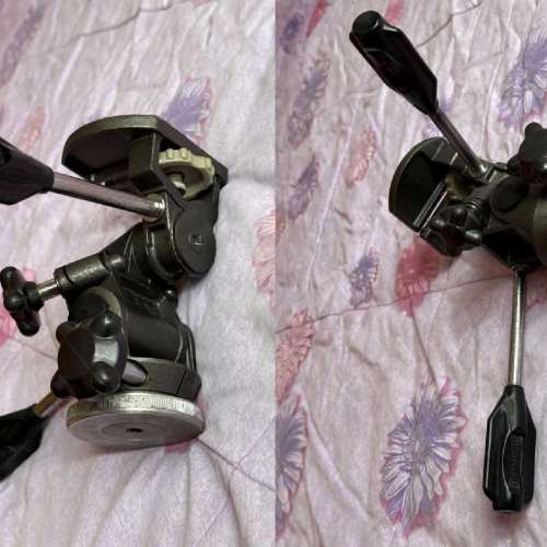 90%New 法國Gitzo R3 + three way tripod head三腳架頭