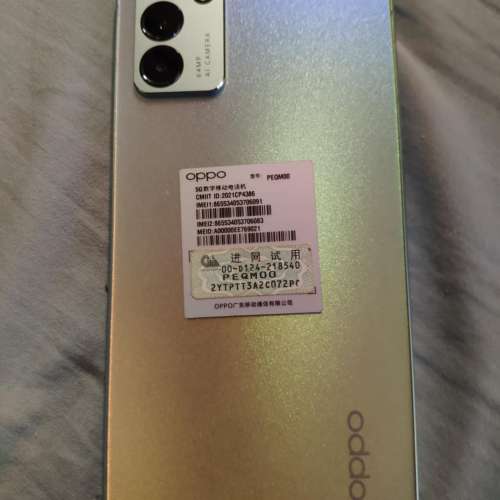 Oppo Reno6 Reno 6 5G 12+256G 6.43 inches(吋) 90Hz AMOLED Screen 屏  新，New  ...