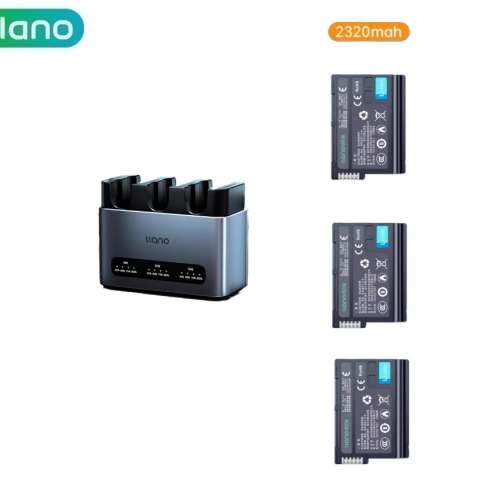 LLANO EN-EL15c Rechargeable Lithium-ion Battery  代用鋰電池連顯電量三充充電機...