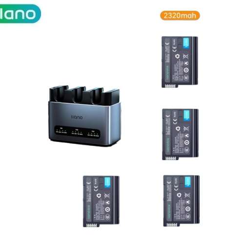 LLANO EN-EL15c Rechargeable Lithium-ion Battery  代用鋰電池連顯電量三充充電機...