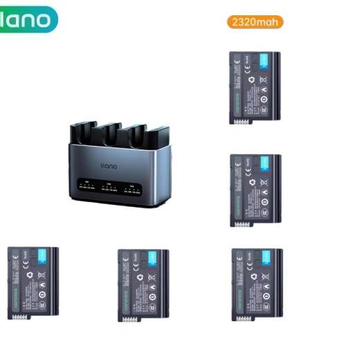 LLANO EN-EL15c Rechargeable Lithium-ion Battery  代用鋰電池連顯電量三充充電機...
