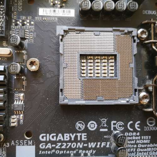 (新淨ITX) 技嘉 Z270N Wifi 底板連背板(運作正常)