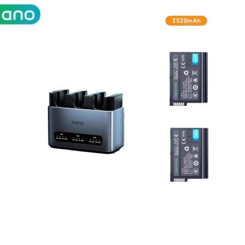 LLANO N-EL15c Rechargeable Lithium-ion Battery With Three-Bay Battery Charger